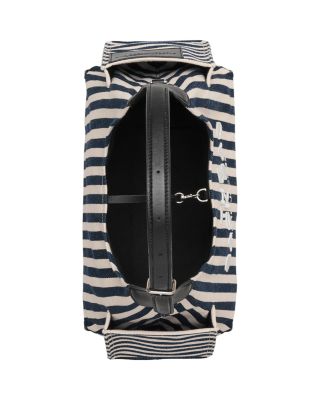 The Sack Belted Stripe Canvas Bag