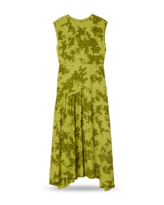 Floral Asymmetric Dress