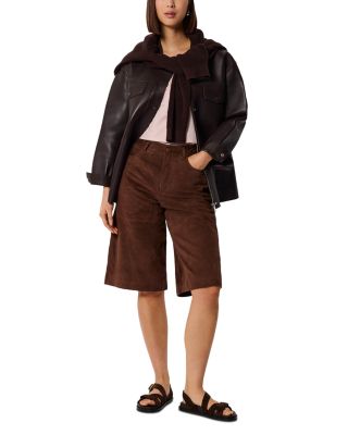 Willa V Neck Cap Sleeve Tee