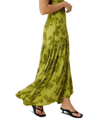 Petite Floral Asymmetric Dress