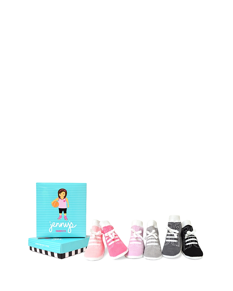 Trumpette Girls' Jenny's Flat Knit Socks - Baby