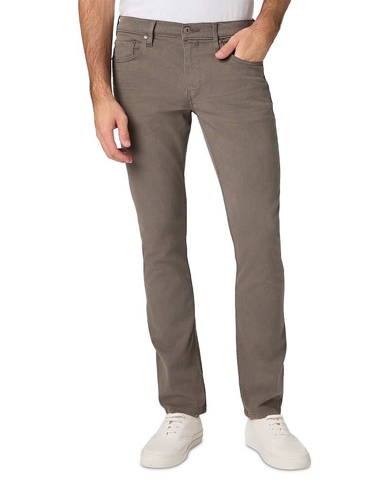 Paige Federal Slim Straight Jeans in Natural Stone