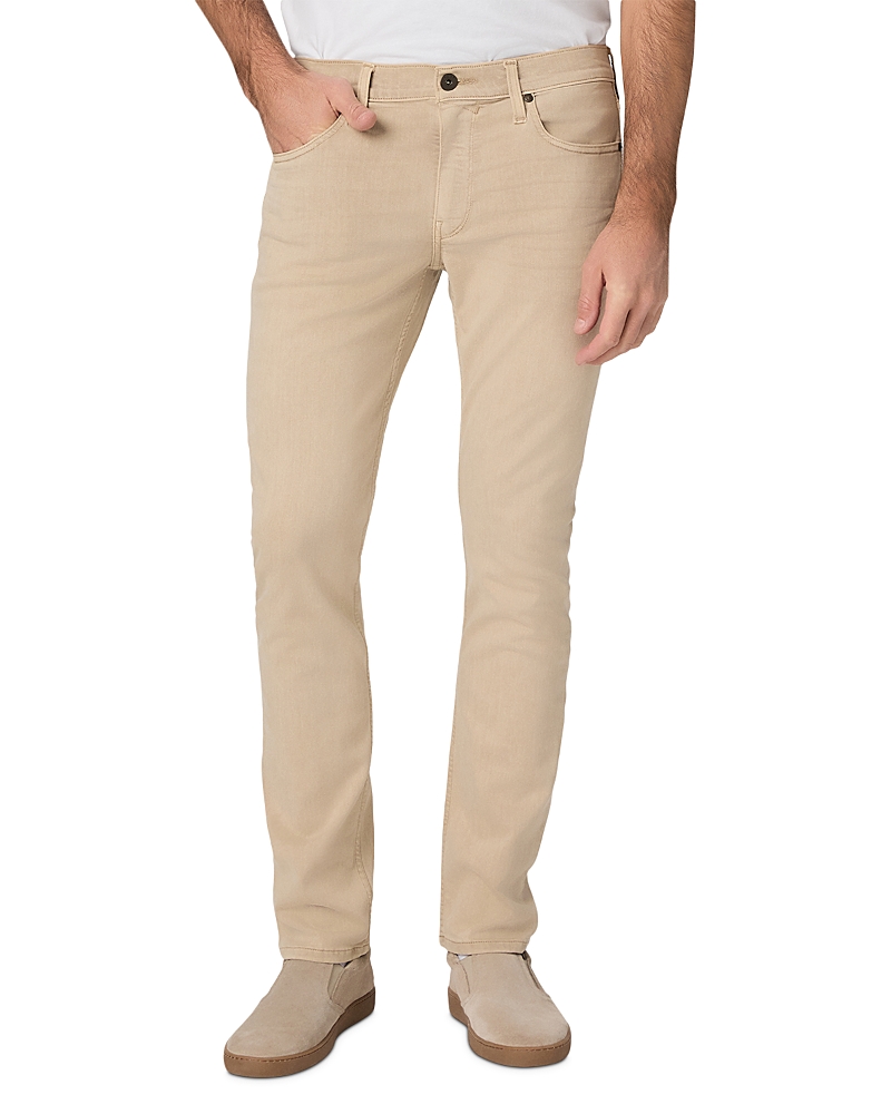 Paige Lennox Slim Straight Jeans in Vintage Rosewood