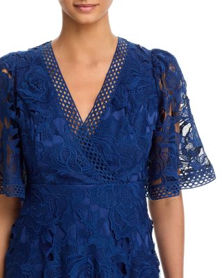 Nathalie Short Sleeve Lace Dress
