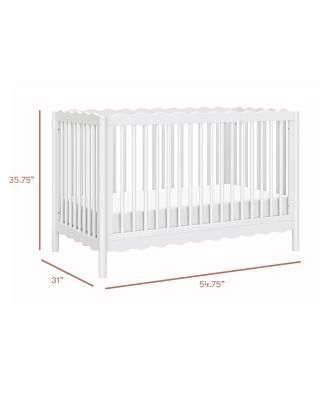 Swell 4 in 1 Convertible Crib with Toddler Bed Conversion Kit