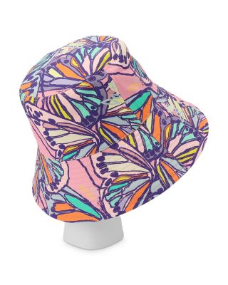 Butterfly Print Bucket Hat