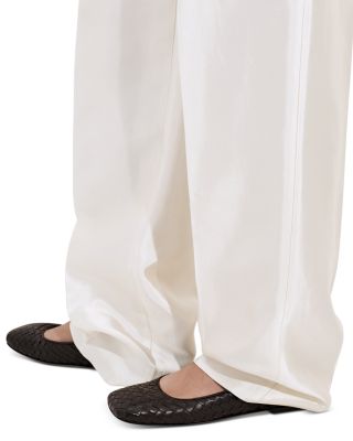 Women's Silenzio Dark Brown Woven Leather Loafers