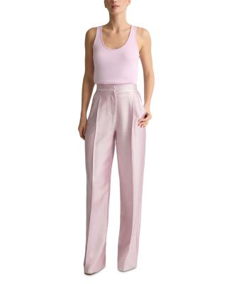 Soft Suiting Pleated Pants