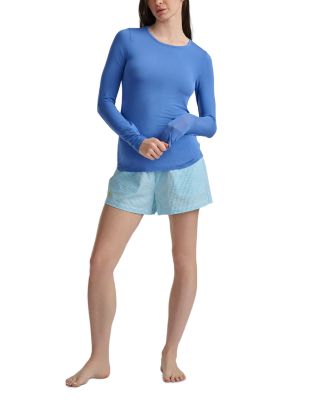 Midnight Sheer Long Sleeve Top