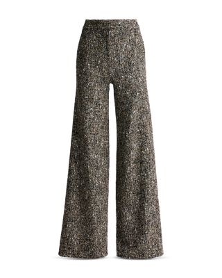 Tweed Wide Leg Pants