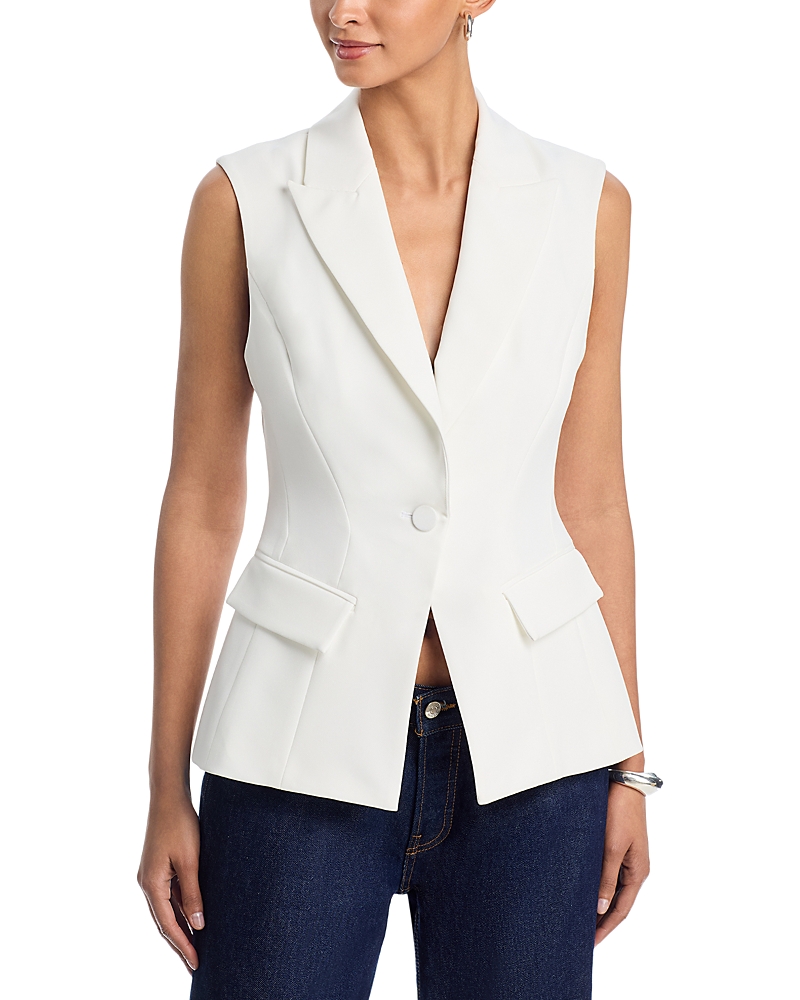 Generation Love Rialto Crepe Sleeveless Blazer