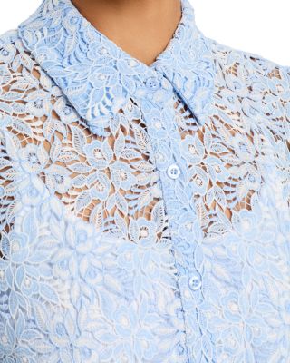Tammy Two Tone Lace Shirt