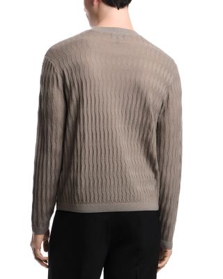 Geometric Diamond Wool Pullover Sweater