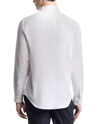 Cotton & Linen Textured Sport Shirt