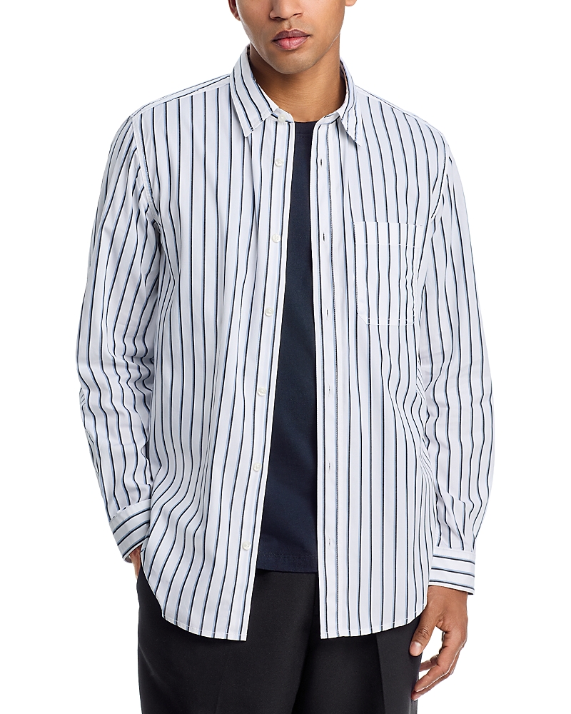 Hugo Erillo Stripe Cotton Button Down Shirt