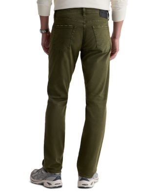 Everett Slim Straight Jeans in 7 Years Sulfur Coastal Moss