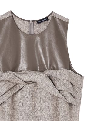 Heavy Canvas Linen Sleeveless Dress