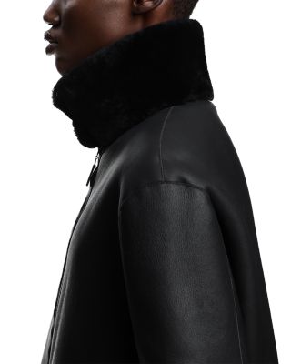 Reversible Shearling Coat