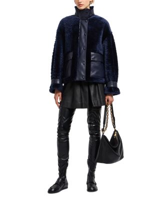 Shearling Blouson Jacket