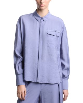 Techno Rayon Long Sleeve Shirt
