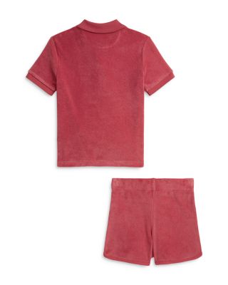 Boys' Terry Polo Shirt & Shorts Set - Little Kid