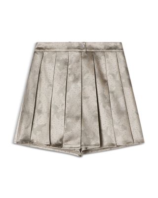 Charmeuse Camo Jacquard Skort
