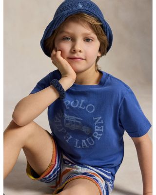 Boys' Logo Cotton Jersey Tee - Little Kid