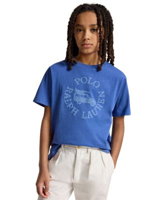Boys' Logo Cotton Jersey Tee - Little Kid, Big Kid