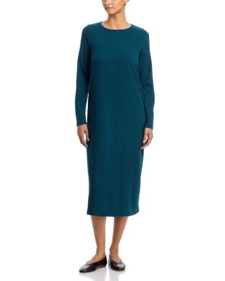 Slim Round Neck Dress