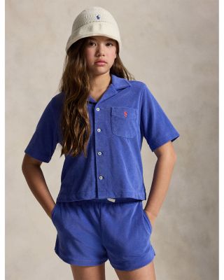 Girls' Terry Shirt & Shorts Set - Big Kid