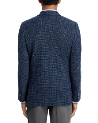 Textured Solid Extra Slim Fit Sport Jacket