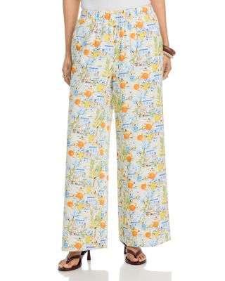 Pitti Town Flutter Top & Wide Leg Pant Set - Exclusive