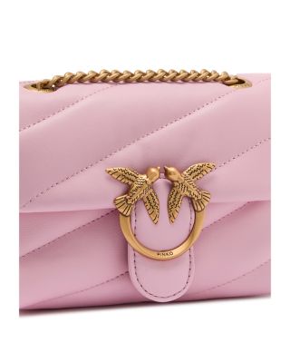 Love Puff Baby Leather Crossbody Bag