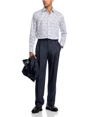 Tailored Fit Floral Print Shirt