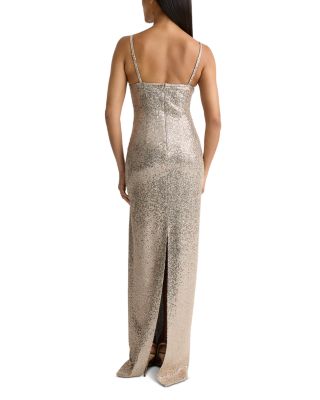 Luxe Sequin Evening Dress