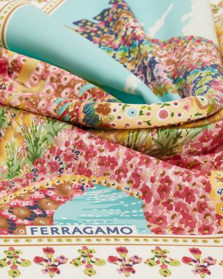 Palazzo Print Silk Scarf