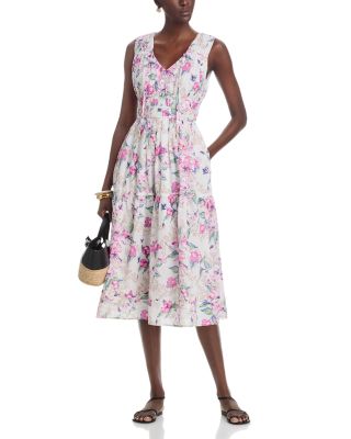 Floral Gardens Midi Dress