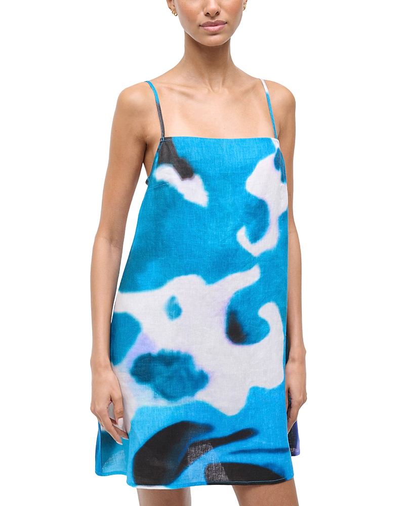 Staud Laura Linen Mini Dress - Exclusive