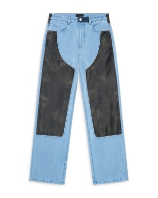 Eliott Straight Fit Two Tone Combo Jeans