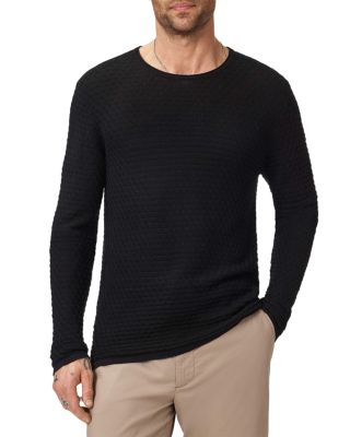 Seymour Long Sleeve Crewneck Texture Jacquard Tee