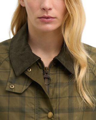 Tartan Cropped Beadnell Casual Jacket