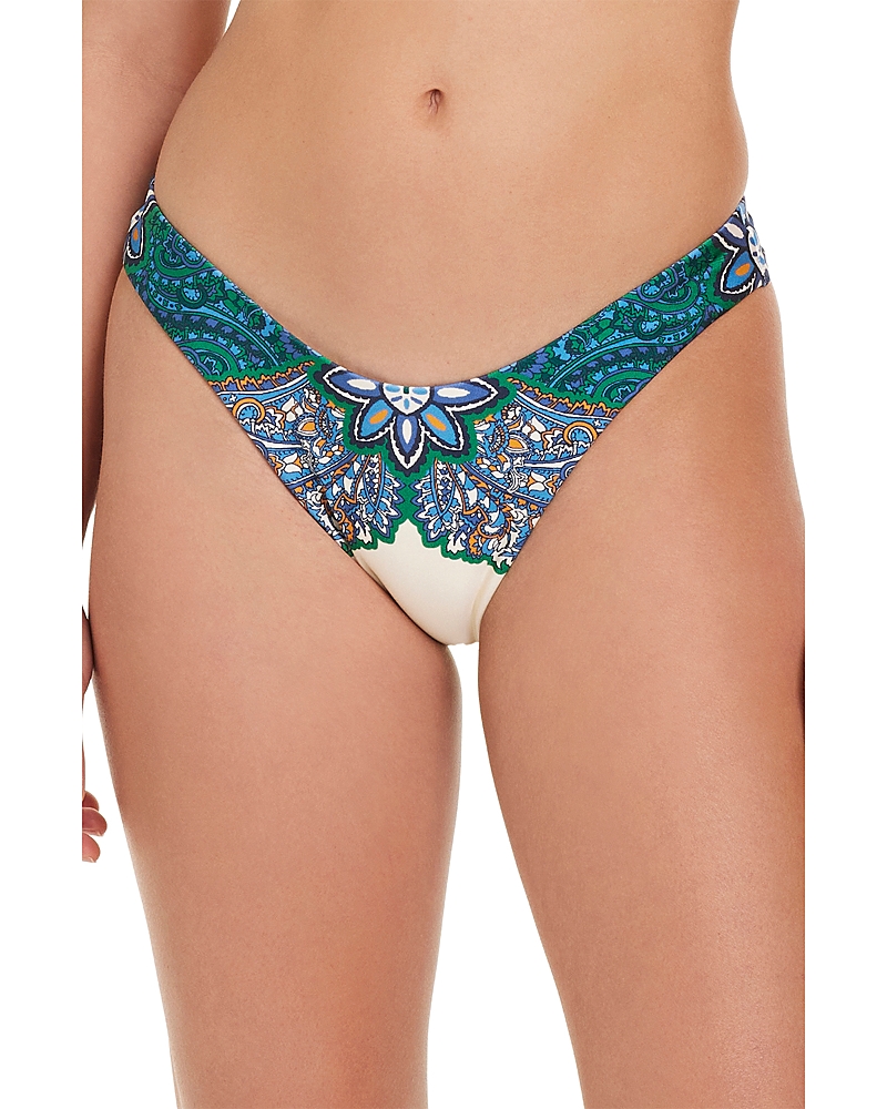 Red Carter Scoop Bikini Bottom