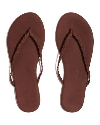 Women's Suede Thong Sandals