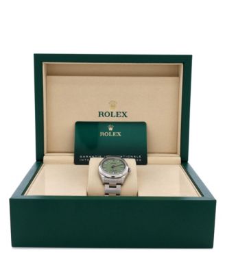  Oyster Perpetual Pistachio Green Automatic Watch in Stainless Steel 31mm