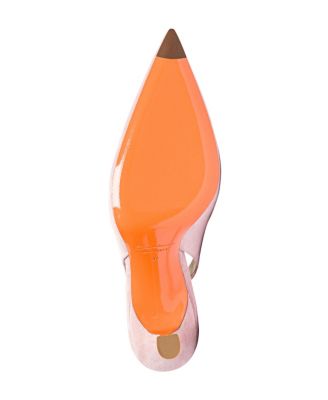  Women's Suede High-Heel Slingback