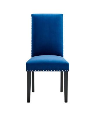 Parcel Performance Velvet Dining Side Chairs, Set of 2