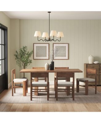 Sunlit Squiggle 4-Arm Pendant Light