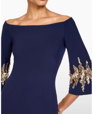  Aster Sequin-Embellished Midi Dress