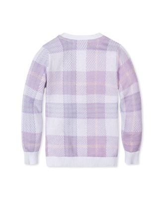 Boys' Organic Long Sleeve V-Neck Intarsia Sweater - Little Kid