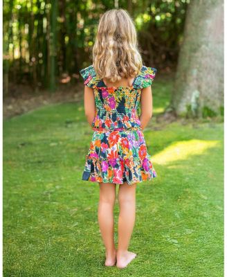  Girls' Kayla Smocked Top and Skirt Set - Little Kid, Big Kid